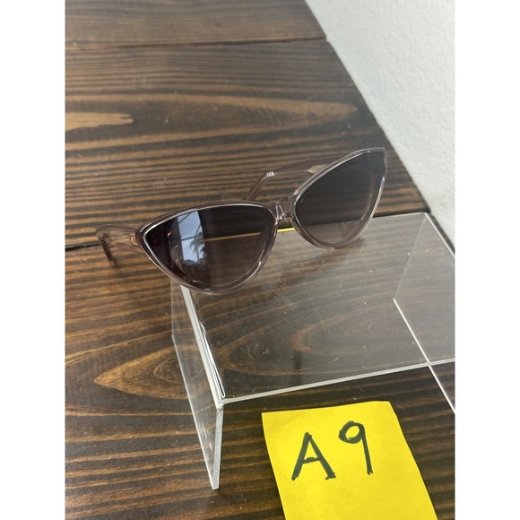 Quay Australia Accessories - Quay Tempted Women's Brownish Gray Sunglasses Cat Eye Transparent 67-11 145 mm